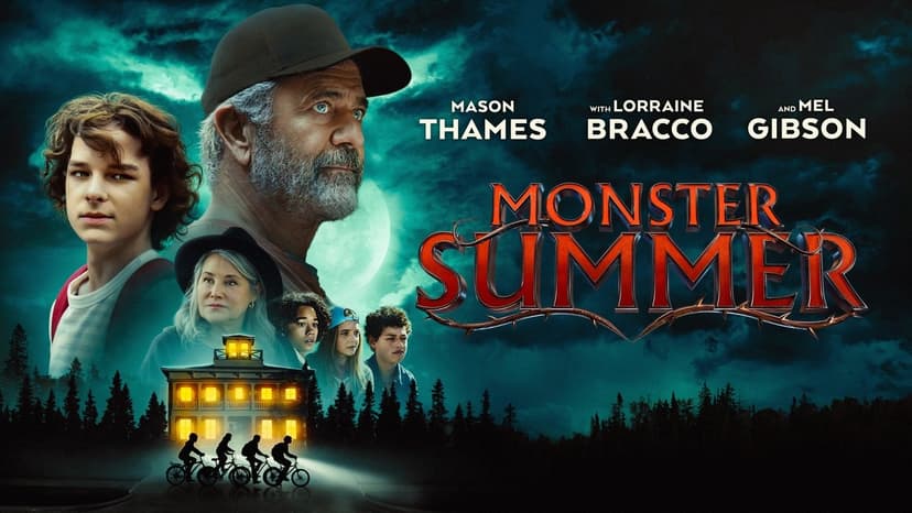 Monster Summer Backdrop