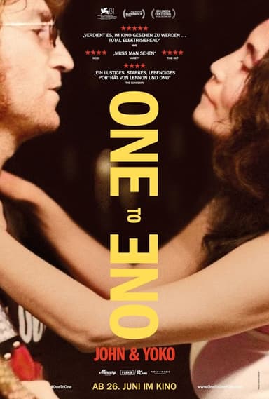 John & Yoko: One to One Poster